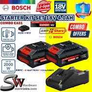 Bosch 1x / 2x 18V ProCORE 4.0Ah  / 18V EXPERT 4.0Ah Battery Combo ( 1x GAL18V-40 Charger ) FAST CHAR