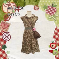 Vintage Dress: y2k Hippie Fairy Kokate Emo Boho Style Secondhand Clothes Forward