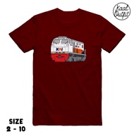 Children's Train T-Shirt CC203 Side Free Name