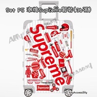 supreme款 行李貼紙 (P5) 36張 LOGO STICKER LUGGAGE SUITCASE RIMOWA可貼電腦吉他滑板裝飾用