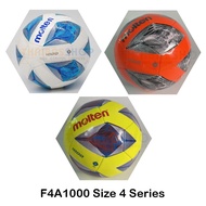 ลูกฟุตบอล molten F4A1000 Series ลูกฟุตบอลหนังเย็บ เบอร์4  รุ่นใหม่ (ของแท้ 100%)