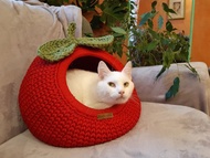 貓屋 貓洞 鉤針寵物床 貓沙發