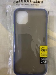 IPHONE 11 高質感撞色手機殼（藍綠）