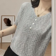 Summer cod New Style Knit Shirt fashion Sleeve t Hundred fashion 9D9S