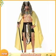 Medieval Ancient Roman Egyptian Pharaoh Costume Halloween COS Costume Ancient Greece King Men's Part