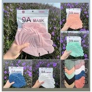 9A mask full 5 sides box of 100