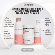 LS Skincare Set Whitening Glowing All Skin Type | Set Brightening Booster Series