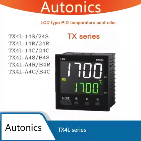 AUTONICS Temperature Controller TX4L-14C TX4L-14S TX4L-24R TX4L-A4R TX4L-A4C TX4L-B4R TX4L-B4S TX4L-
