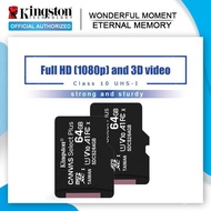 Kingston Micro SD card 64GB 128GB Memory Card Class10 UP TO 80MB/S TF Card MicroSDHC UHS-1 for Smart