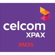 TOPUP CELCOM RM35 UNLIMITED