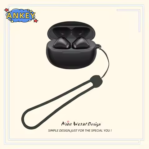 for Soundpeats Air3 Deluxe HS Case Earphone Protective Cover Anti-fall Soft Silicone Wireless Blueto