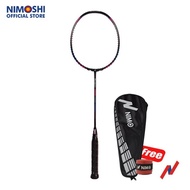 Promo / Terlaris NIMO Raket Badminton PASSION 100 Blue Purple + GRATIS