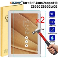 2 Pcs Screen Protector For 10.1 Asus Zenpad 10 Z300C Z300CL CG Tablet Tempered Glass Guard Cover Fil