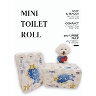 Mini Toilet Tissue Rolls 4ply