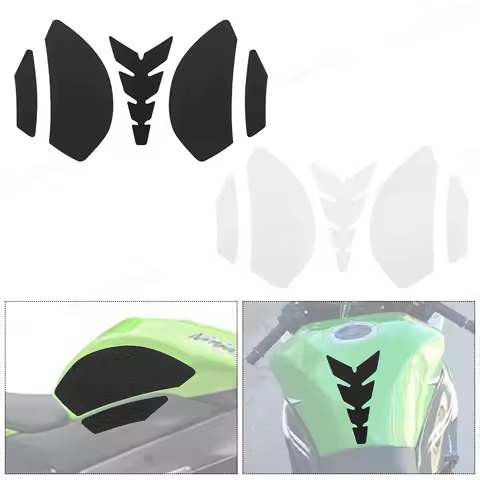 fit For KAWASAKI ZX6R ZX 6R 2009-2016 ZX 636 2012 - 2020 Motorcycle Anti slip Tank Pad Protection Kn