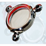 T Thailand Amulet Round Tripod Hinged Steel Casing