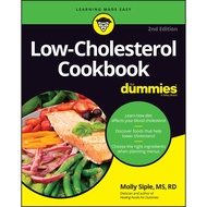 Low-Cholesterol Cookbook For Dummies by Molly Siple (US edition, paperback)