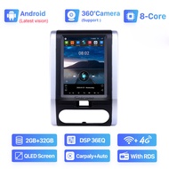 Seicane 9.7 นิ้ว QLED หน้าจอสัมผัส Android 13.0 รถวิทยุชุดหูฟัง GPS 2008 2009 2010 2011 2012 Nissan 