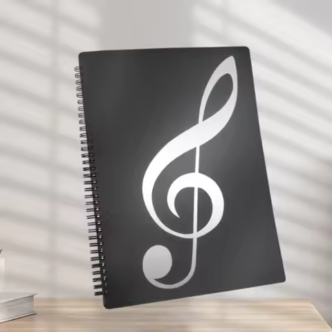 20/30 Pages A4 Sheet Multi-layer Music File Folder Plastic Budget Binder Folder Filing Products Docu