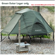 CampBoost DEFTHIKE Military Cot Bed Tent Katil Lipat Khemah Camping Waterproof Tent Camping Tent Bed