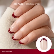 (NEW) Eze Nails - Red-Silent Spot On Manicure (Stick Fake Nails)