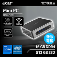 acer - SQM2670_21 | i7-13620H | 16GB | 512GB SSD | UHD Graphics 迷你電腦