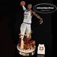 🔥READY STOCK🔥43CM NBA SUPERSTAR BASKETBALL LAKER 23 LEBRON JAMES FIGURE STATUE MODEL NBA明星系列 湖人队 23号