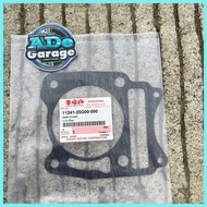 ✼ ℰ  ▧ SGP Raider 150 Carb Base Gasket / Cylinder Gasket / Block Gasket (Suzuki Genuine)