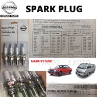 (GENUINE NISSAN PARTS) SPARK PLUG NISSAN B11 130Y 1.3 1.5 E13 E15 ENGINE LANGLEY C22 A15S 1.5 ENGINE