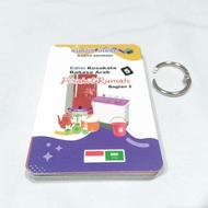 Arabic Language Vocabulary Educational Card Household Furniture Theme Bag.2