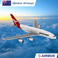AIRBUS A380-700 QANTAS Airways Commercial Airplane Paper Model