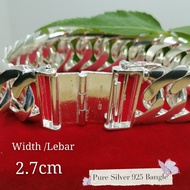 925 Silver Bracelet (lipan)/925 Silver Bangle
