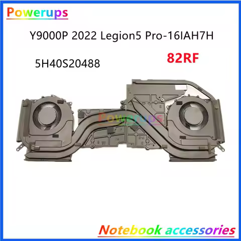 New Original Laptop/Notebook CPU/GPU Cooler Radiator Heatsink&Fan For Lenovo Y9000P 2022 Legion 5 Pr