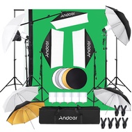 Andoer Professional Studio Photography Softbox Light Kit Including 50*70cm Softboxes/ Photography Um