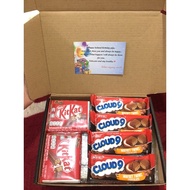 BOX CHOCOLATE BAJET (KIT KAT & CLOUD9)