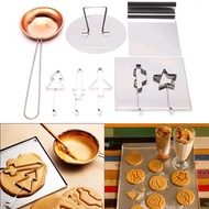 Dalgona Sugar Honeycomb Candy Cook Set Kit (Korean Sweet Sugar Caramel Sponge Candy) Ppopgi Home Baking Tool Kit Set from Squid Game