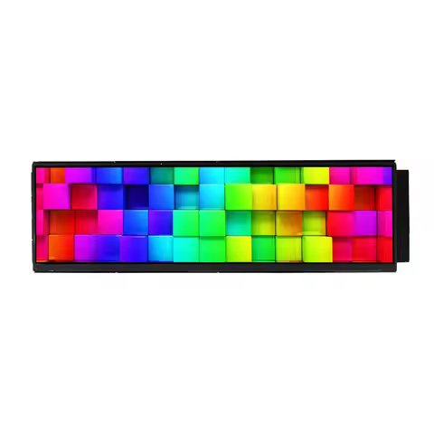 for Y60 LCD Screen 12.6" 1920x515 NV126B5M-N41 IPS PC Case Monitor ,2mini HD-MI port