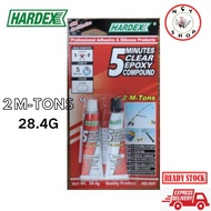 HARDEX HE-205   5 Minute Clear Expoxy Compound / Gam 2 Ton/Gum 2 TON/Hardex Adhesive