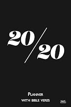 2020 Planner with Bible Verses: 6x9 Christian Calendar Weekly Schedule and Organizer with Scripture 