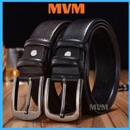 [Malaysia Stock]🇲🇾Men's Leather Pin Belt Business Jean Tali pinggang Lelaki Kulit