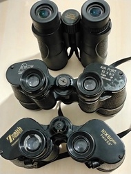 10X50mm中古日本望遠鏡2部，送一部防水望遠鏡！3部$250！只順豐到付！
