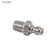 tinchightr PCP Paintball Pneumatic Quick Coupler 8mm M10x1 Male Plug Adapter Fitg 1/8NPT Nice