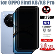 1-3 Pcs Privacy Tempered Glass For OPPO Find X8 Anti-Spy Screen Protector For OPPO Find X8 Pro K12 P