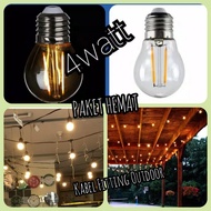 Carnaval Patio Fitting Package - Fillamen G45 4watt 4 Watt 4w Meter