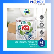*FREE SHIPPING* [6-PACK BUNDLE] Ka Laundry Capsules 4-in-1 KA Laundry Pods Detergent Refill Anti-bac