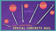 Concrete Nail Special ▪️ Pakong Cemento ▪️ Tiny Power Nail for Clamp Cement ▪️ Sold in 20 pcs.