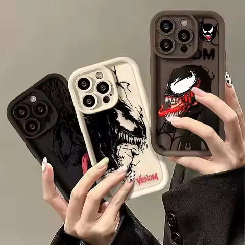 Marvel Venom Comics Luxtury Phone Case For VIVO V11I V15 V20 V23 V25 V27 V27E V29 V30 X60 X70 X80 90