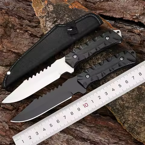 Outdoor Portable Knife, Fruit Knife, Tactical Knife, Diving Adventure, Field Equipment, Knife, Strai