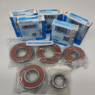 BEARING SET RATIO MIO SPORTY MIO SMILE SOUL NOUVO 5TL 6004LLU 6203(2) 6301LLU BAMBOO BEARING NK15x25