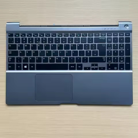 New For Samsung NP700Z5A NP700Z5B NP700Z5C Laptop UK Keyboard Palmrest Upper Case C Cover Housing No